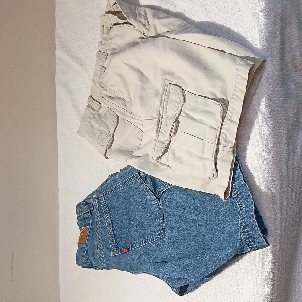 2 pairs of boys shorts size 10